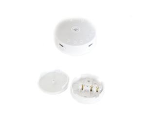 Loops QTY 5-30A 3 Way White Junction Box - Mains Power Cable Joiner/Join Terminal Block Connector - Earth Flex - Twin Bridge