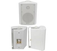 Loops Quality 5.25" 90W White Background Hifi Speaker 100V & 8Ohm Wall Mount Bookshelf