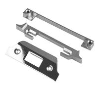 Loops Rebate Set For 13mm Flat Latch Set - Nickel Plated - Flush Lock Latch Adapter