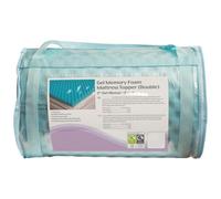 Loops Reversible 2 Inch Gel Memory Foam Mattress Topper For Standard Double Beds