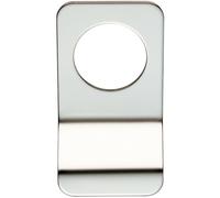 Loops Rim Profile Cylinder Latch Pull External Door Handle Bright Stainless Steel in Metallics Loops Metallics