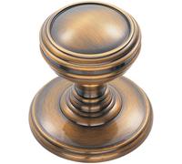 Loops Ringed Tiered Cupboard Door Knob 25mm Diameter Bronze Cabinet Handle Loops Multicolor