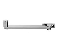 Loops Roller Arm Window Stay 138mm Arm Length Polished Chrome Window Fitting Loops Multicolor