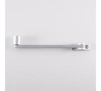 Loops Roller Arm Window Stay 138mm Arm Length Satin Chrome Window Fitting Loops Multicolor