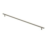 Loops Round T Bar Cabinet Pull Handle 572 X 12mm 512mm Fixing Centres Satin Nickel