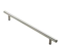 Loops Round T Bar Cabinet Pull Handle 828 X 12mm 768mm Fixing Centres Satin Nickel