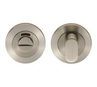 Loops Round Thumbturn Lock and Release With Indicator Satin Stainless Steel