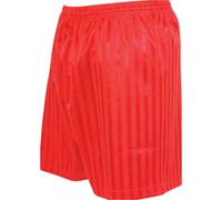 Loops S - Red Junior Sports Continental Stripe Training Shorts Bottoms - Football