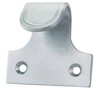 Loops Sash Window Lift Handle 53 x 52mm 33mm Fixing Centres Satin Chrome Loops Multicolor