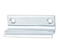 Loops Sash Window Lift Handle 62 x 20mm 47mm Fixing Centres Polished Chrome Loops Multicolor