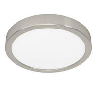 Loops Satin Nickel Modern Design Round Ceiling Light For Indoor Spaces - Stylish And Elegant