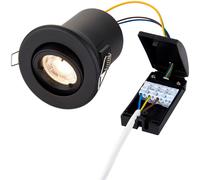 Loops Screwless Tiltable Recessed Ceiling Downlight - 50W GU10 Reflector - Fire Rated Loops Multicolor