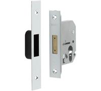 Loops Secure Euro Profile Deadlocks 65mm Satin Chrome For Ultimate Protection - Lock And Key