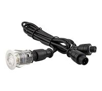 Loops Single 25mm Recessed Decking Light Module - 0.75W Tuneable White LED Module - Polished Stainless Steel & Clear Polycarbonate - IP67 Rated - Decking Ground Light