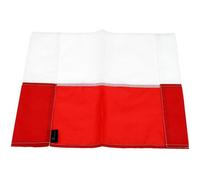Loops Single All Weather Football Corner Flag -Red & White - Outdoor Polyester