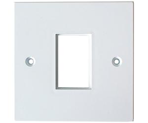 Loops Single Gang Module/Modular Frame -25x38mm- LJ6C Wall Face Plate Cable Outlet TV