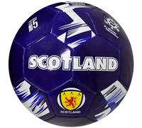 Loops Size 5 SCOTLAND Football - All Weather 32 Panel 2mm PVC - Garden Park School