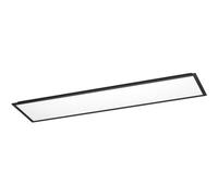 Loops Sleek Black Ceiling Light For Modern Indoor Spaces - Stylish Semi Flush Design