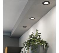 Loops Sleek Black Ceiling Spotlight For Modern Home Decor - Perfect For Any Room