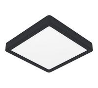 Loops Sleek Black Square Led Ceiling Light For Modern Indoor Decor