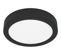 Loops Sleek Modern Black Led Ceiling Light For Indoor Spaces - Minimalist Design