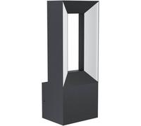 Loops Sleek Modern Black Led Wall Light For Indoor Spaces - Stylish Home Illumination