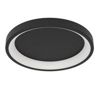 Loops Sleek Modern Black Round Ceiling Light For Stylish Indoor Spaces
