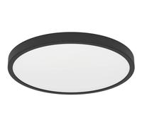 Loops Sleek Modern Black Round LED Ceiling Light for Stylish Indoor Spaces Loops Black