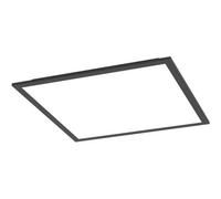 Loops Sleek Modern Black Square Ceiling Light For Contemporary Indoor Spaces