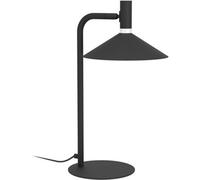 Loops Sleek Modern Black Table Lamp For Stylish Indoor Home Illumination