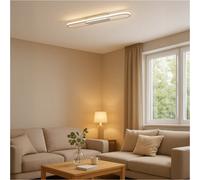 Loops Sleek Modern Chrome Ceiling Light Fixture - Led Indoor Lighting For Contemporary Homes