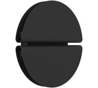 Loops Sleek Modern Design Black Led Wall Light For Indoor Home Illumination
