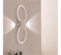 Loops Sleek Modern Sandy Finish Led Ceiling Light For Indoor Spaces