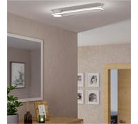 Loops Sleek Modern White Led Ceiling Light For Contemporary Indoor Spaces