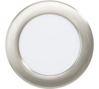Loops Sleek Satin Nickel Ceiling Spotlight For Indoor Spaces - Modern Design