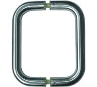 Loops Sleek Stainless Steel D Shape Pull Handle For Modern Interiors - 19mm Size - Door Handle