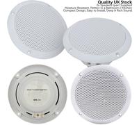SMART HOME Bluetooth Amplifier & 2x Ceiling Mini Speaker Kit Compact HiFi Amp