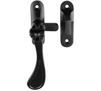 Loops Spoon End Reversible Casement Window Fastener Handle 103mm Length Matt Black