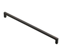 Loops Square Block Handle Pull Handle 330 X 10mm 320mm Fixing Centres Matt Black