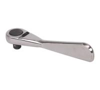 Loops Stainless Steel Micro Ratchet Wrench - 1/4" Sq Drive - 72-Tooth - Slide Reverse in Metallics Loops Metallics
