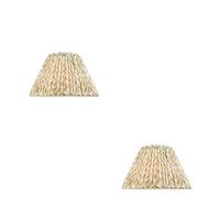 Loops Stylish 30Cm Herb Green Tapered Cylinder Lamp Shades - Set Of 2