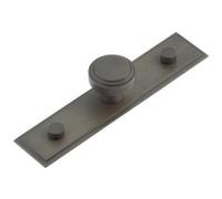 Loops Stylish 30mm Stepped Cupboard Knob In Dark Bronze Finish - Kitchen Cabinet Knob