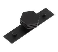 Loops Stylish 40mm Matt Black Cupboard Knob For Modern Interiors - Kitchen Cabinet Knob