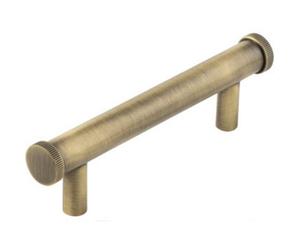 Loops Stylish 96mm Antique Brass Cabinet Handle For Modern Interiors - Kitchen Drawer Pull Handle