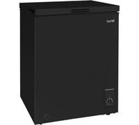 Loops Stylish 99L Black Freestanding Chest Freezer With Versatile Refrigeration Mode