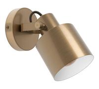Loops Stylish Brushed Creme-Gold And White Indoor Ceiling Spotlight For Modern Homes
