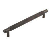 Loops Stylish Dark Bronze Cabinet Handle 224mm Ctrs For Modern Interiors - Kitchen Drawer Pull Handle