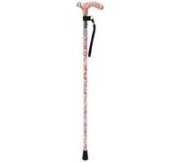 Loops Stylish Deluxe Ambidextrous Foldable Walking Cane With 5 Height Adjustments