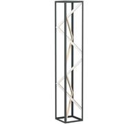 Loops Stylish Modern Black And Gold Floor Lamp - Elegant Indoor Lighting Solution