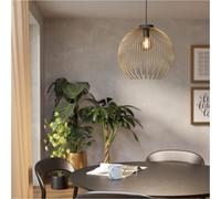 Loops Stylish Modern Black And Gold Pendant Ceiling Light For Home Interiors
